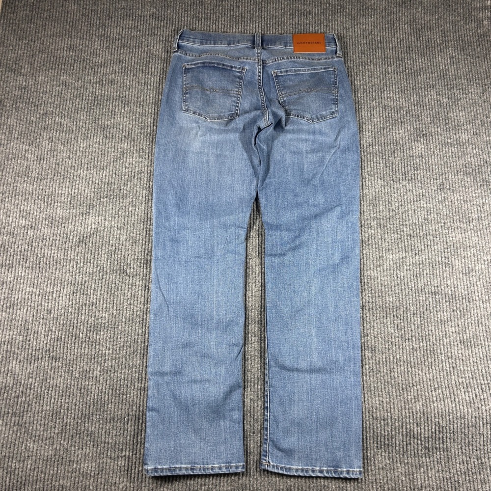 Lucky Brand Jeans Women 6/28 Blue Straight Leg Denim Medium Wash Casual